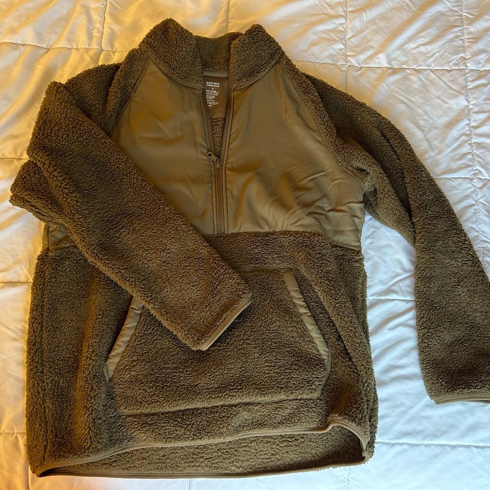 Girlfriend Collective Half Zip Fleece